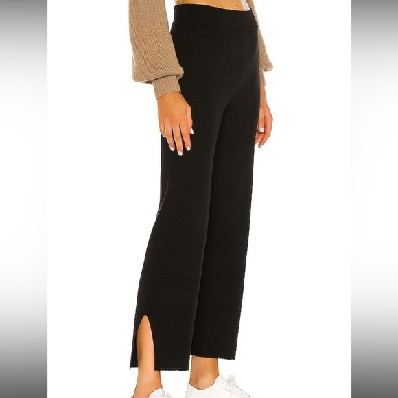 L’académie Kaden Knit Pants in Black - size large - Picture 2 of 4